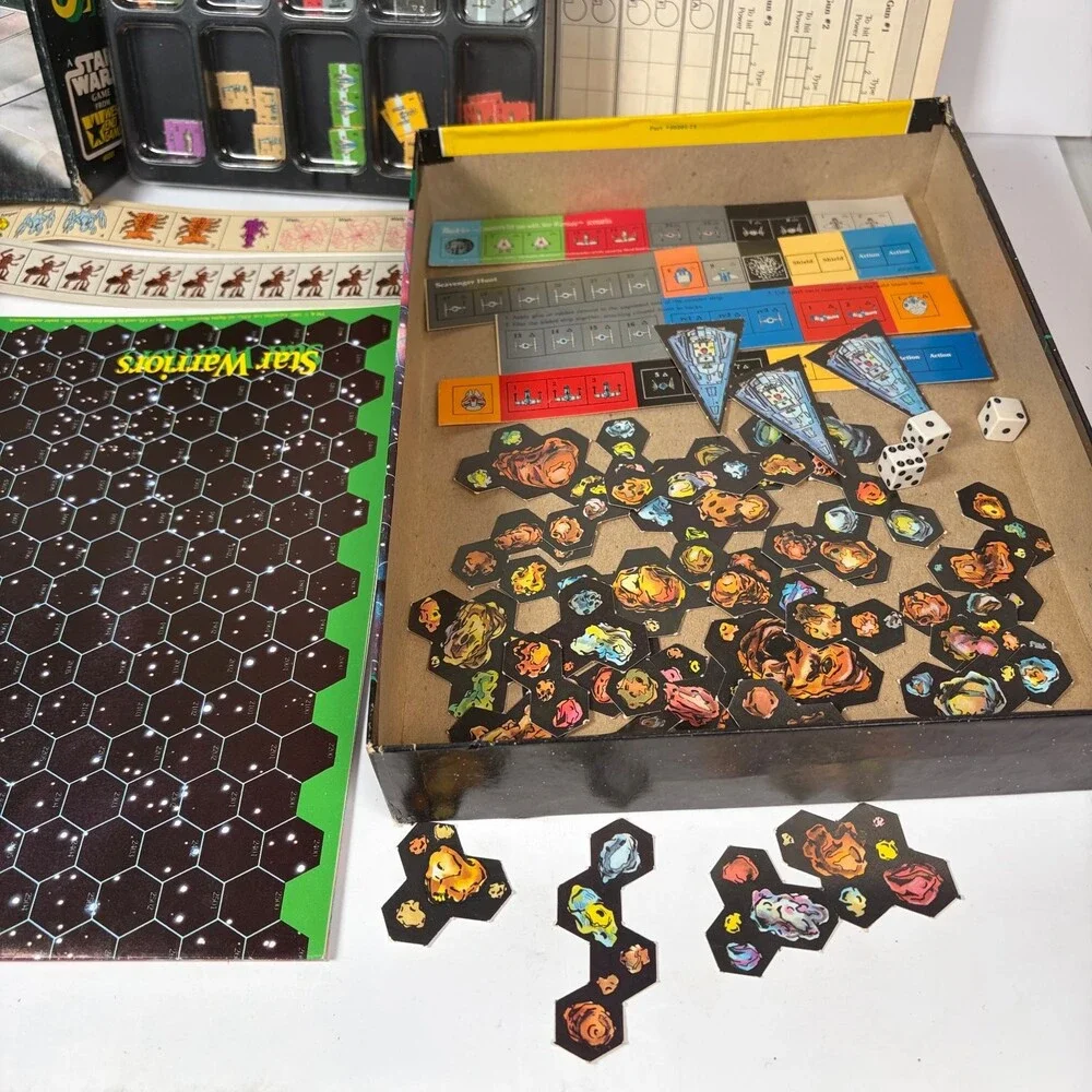 Vintage Star Wars Star Warriors Board Game West End Games 1987 (Incomplete)